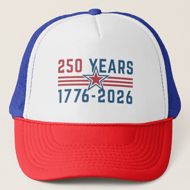 The Patriot  Country | 250 Years Trucker Hat (Front)