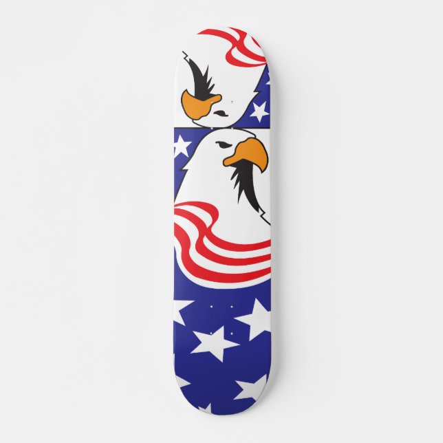 The Patriot Skateboard Deck (Front)