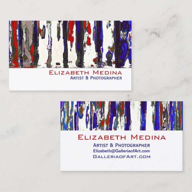 The Patriotic ~ Business Cards (Front/Back)
