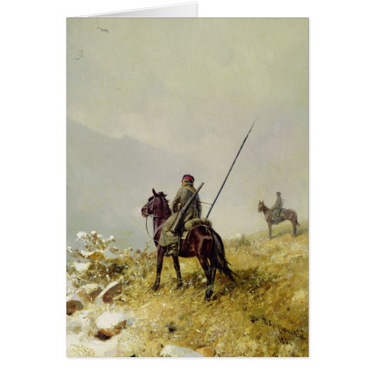 The Patrol, 1887 Cards (Front)