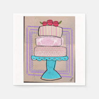 The Patterened Pastel Tower Napkins