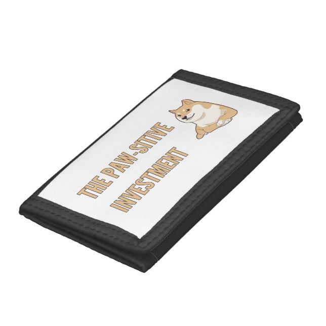 The Paw-sitive Investment  Trifold Wallet (Bottom)