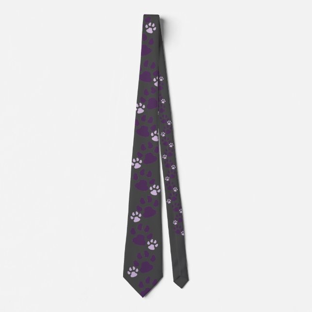 The Paws Have It Neck Tie (Front)