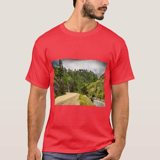 The Payette River Scenic Byway Oversized T-Shirt (Front)