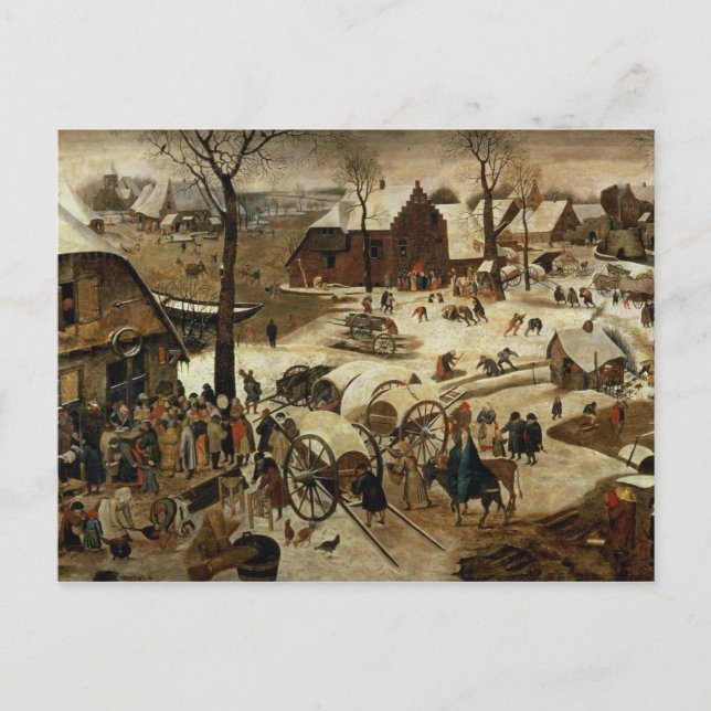 The Payment of the Tithe Postcard (Front)