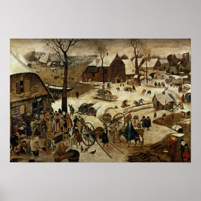 The Payment of the Tithe Poster (Front)