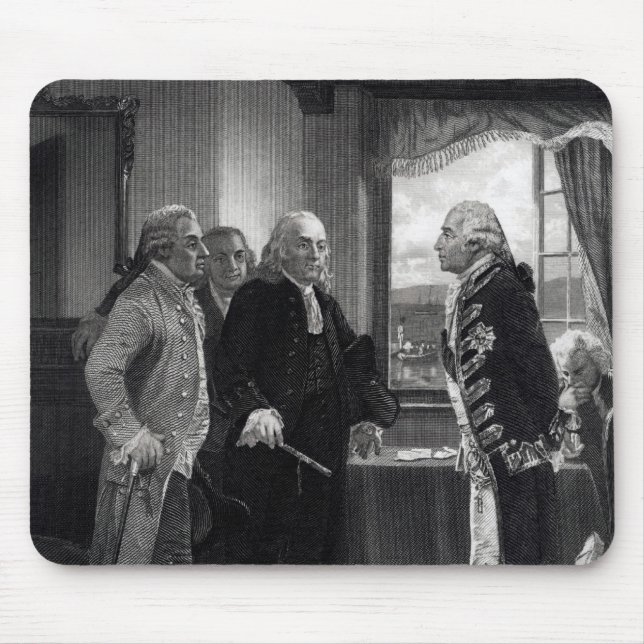 The Peace Conference on Staten Island Mouse Pad (Front)