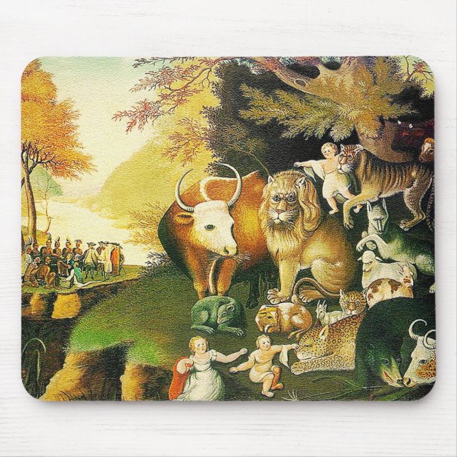 THE PEACEABLE KINGDOM MOUSEPAD (Front)