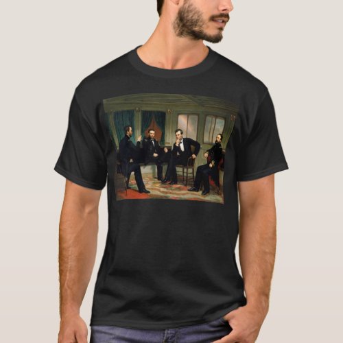 The Peacemakers by George Peter Alexander Healy T_Shirt