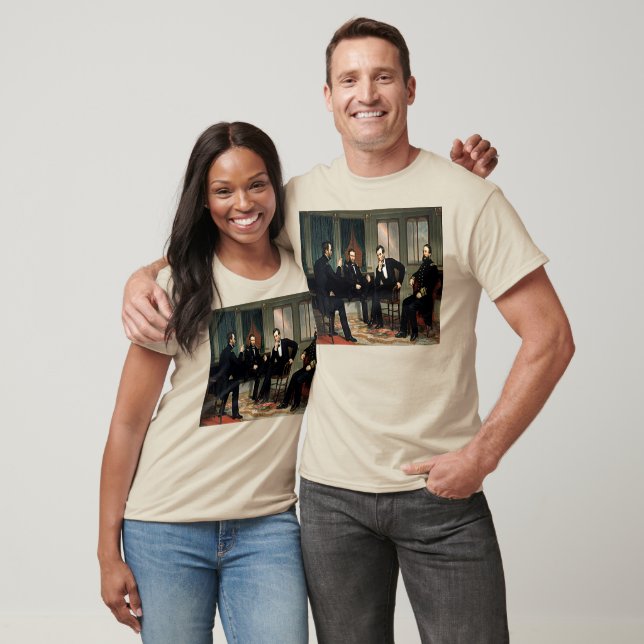 The Peacemakers Painting of 1868 T-Shirt (Unisex)