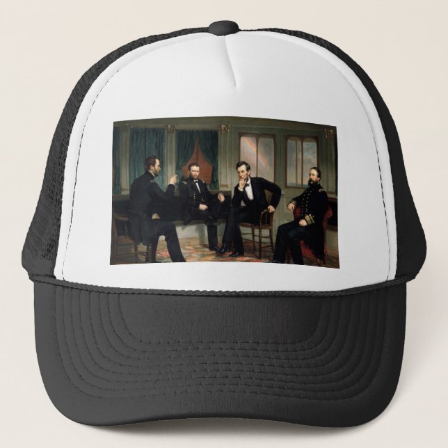 The Peacemakers with Abraham Lincoln Trucker Hat (Front)