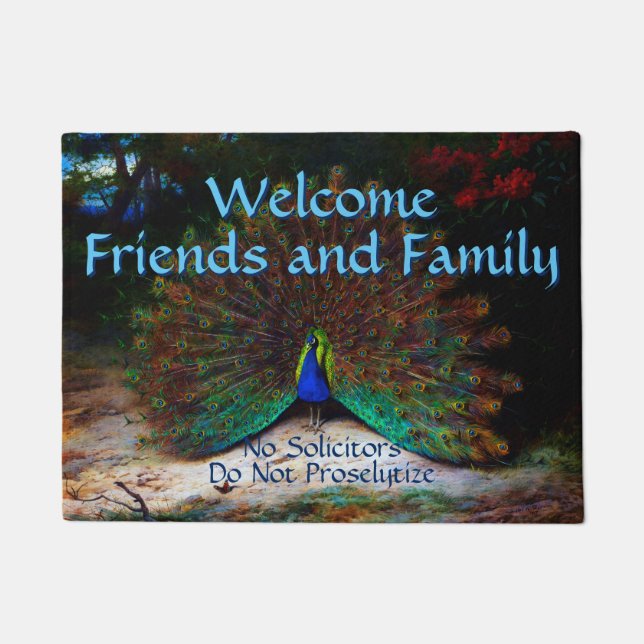 The Peacock Doormat (Front)