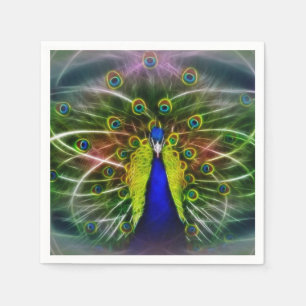 The Peacock Dreamcatcher Napkins