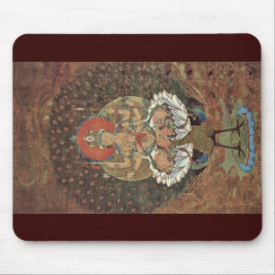 The Peacock King, Sanskrit: Mayuraraja Mouse Pad