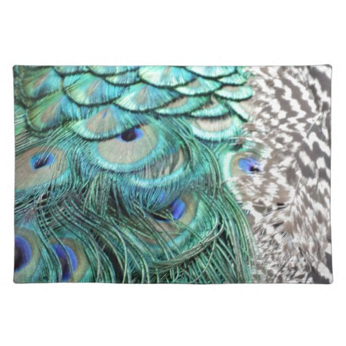 The Peacock Runner Cloth Placemat