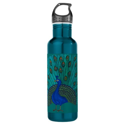 The Peacock Stainless Steel Water Bottle