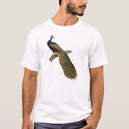 The Peacock Symbolism T_Shirt