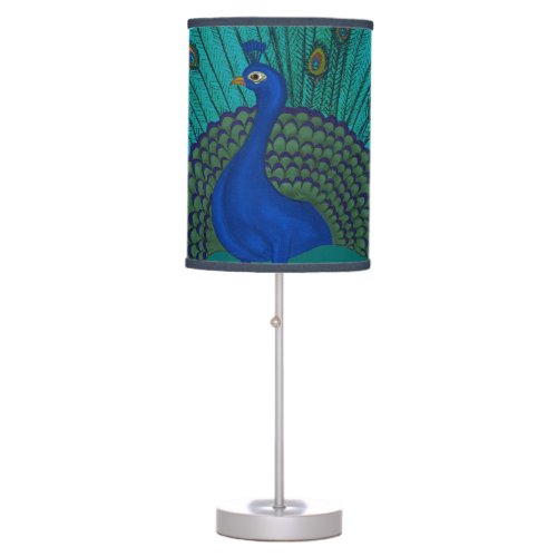 The Peacock Table Lamp