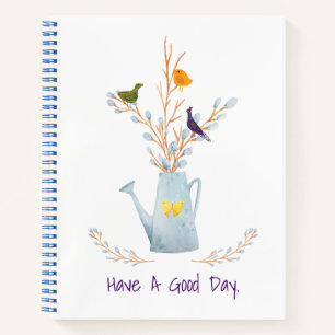 The Peacock, The Duck And The Chick Notebook