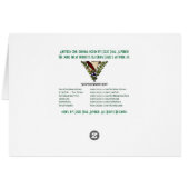 The Peacock - Up Close and Personal (Back Horizontal)