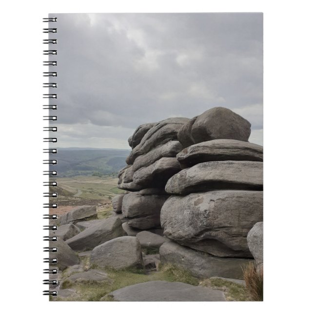 The Peak District, Sheffield. Blank Notebook (Front)