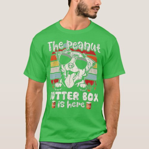 The Peanut Butter Box Is Here Funny Australian She T_Shirt