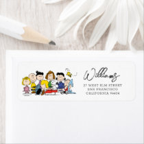The Peanuts Gang | Baby Shower Label