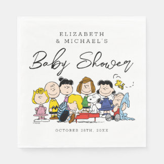 The Peanuts Gang | Baby Shower Napkins