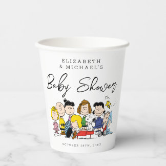 The Peanuts Gang | Baby Shower Paper Cups