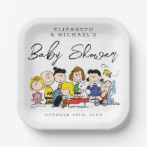 The Peanuts Gang | Baby Shower Paper Plates