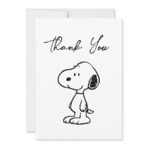 The Peanuts Gang | Baby Shower Thank You Card