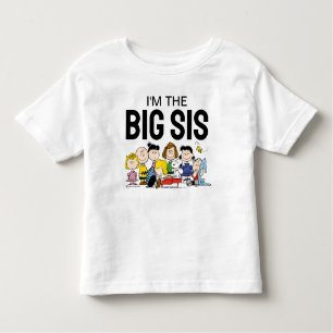 The Peanuts Gang   I'm The Big Sister Toddler T-shirt