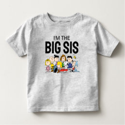 The Peanuts Gang | I&#39;m The Big Sister Toddler T-shirt