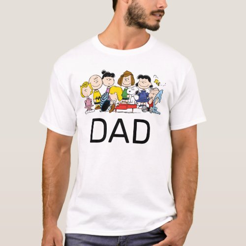 The Peanuts Gang  Im The Dad T_Shirt