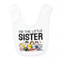 The Peanuts Gang | I'm The Little Sister Baby Bib