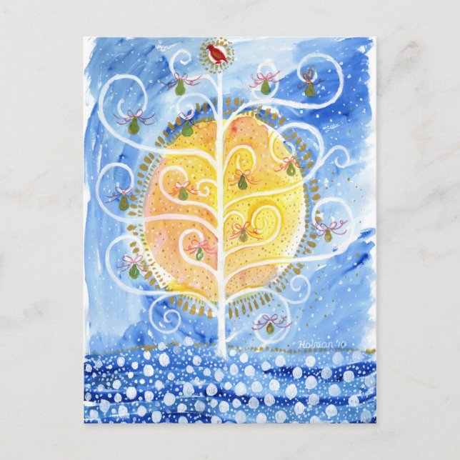 The Pear Tree & The Partridge Postcard (Front)