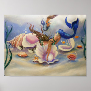 The Pearl Hunters, Mermaids Poster