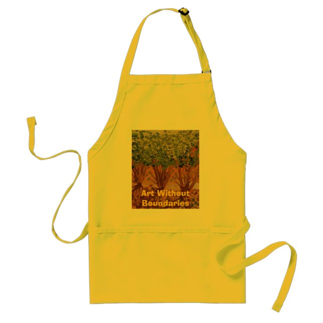 The Pecan Grove by Charles Adult Apron (Front)