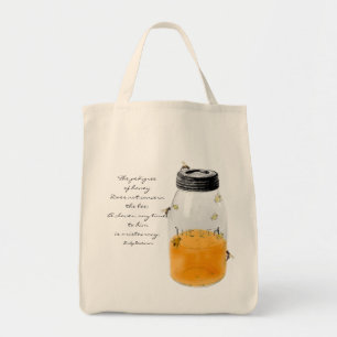 The Pedigree of Honey Tote - Emily Dickinson Bag