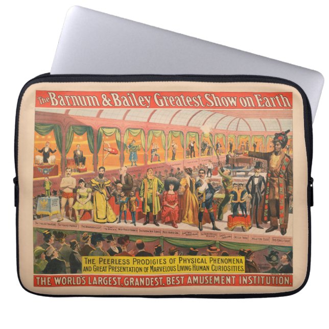 The Peerless Prodigies Of Physical Phenomena Laptop Sleeve (Front)