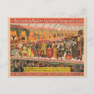 The Peerless Prodigies Of Physical Phenomena Postcard