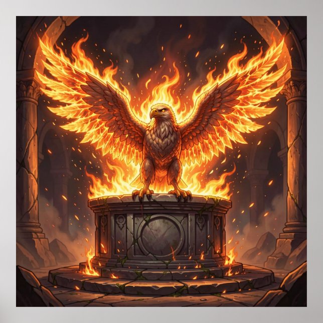 The Pelasgian Phoenix Rise Poster (Front)