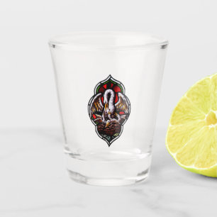 The Pelican as a Christian Symbol Shot Glass