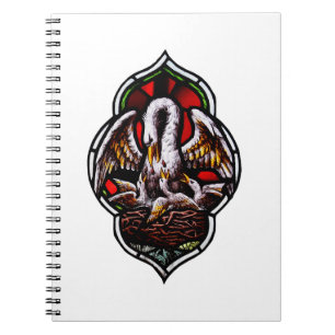 The Pelican in Her Piety Eucharistic Symbol Notebook