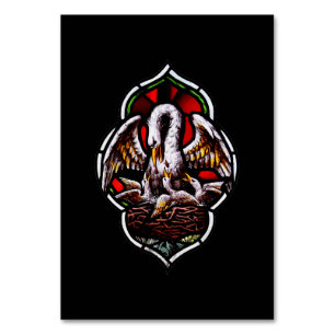 The Pelican in Her Piety Eucharistic Symbol Table Number