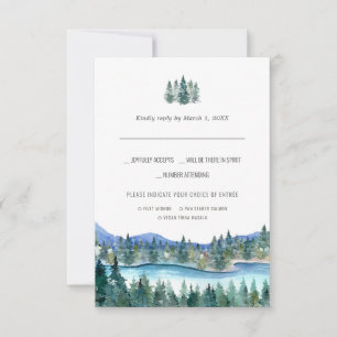 The Pemi River Watercolor RSVP w/Meal Choice