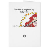 The Pen Is Mightier Cards (Back)
