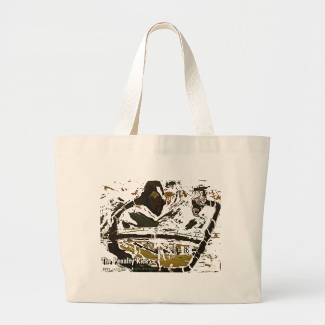 THE PENALTY KICK LARGE TOTE BAG (Front)