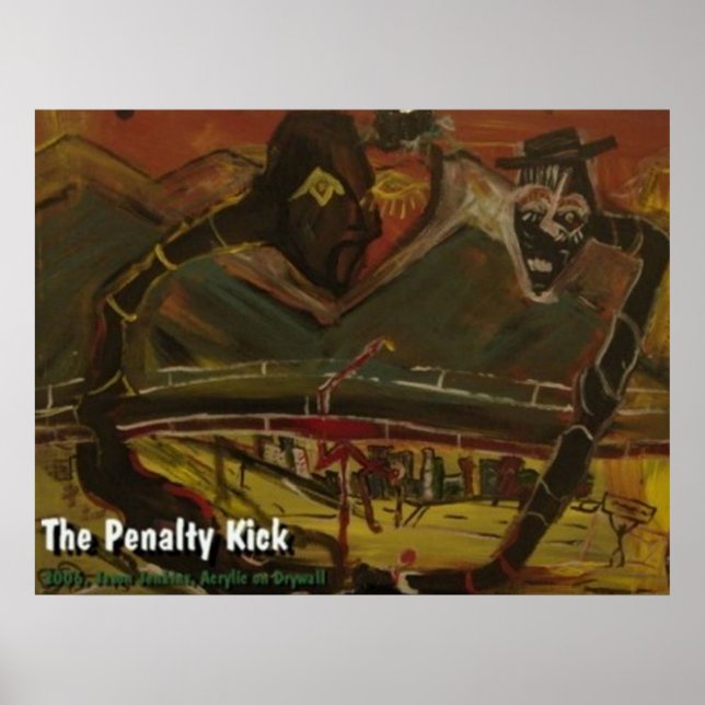 THE PENALTY KICK POSTER (Front)