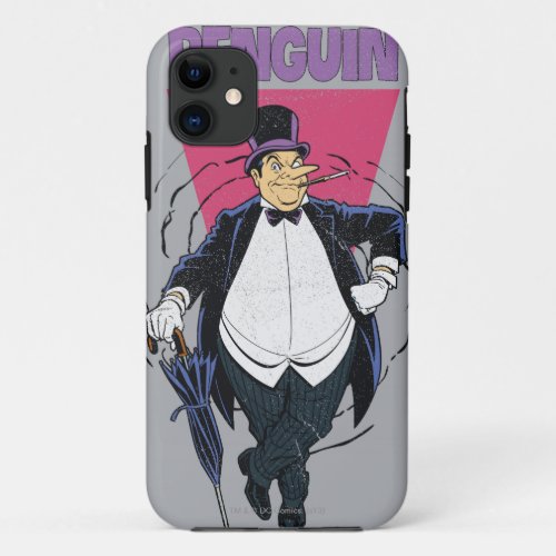 The Penguin _ Distressed Graphic iPhone 11 Case